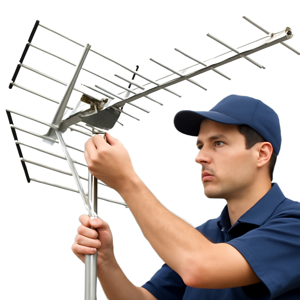 apostila de Antena espinha de peixe para tv digital