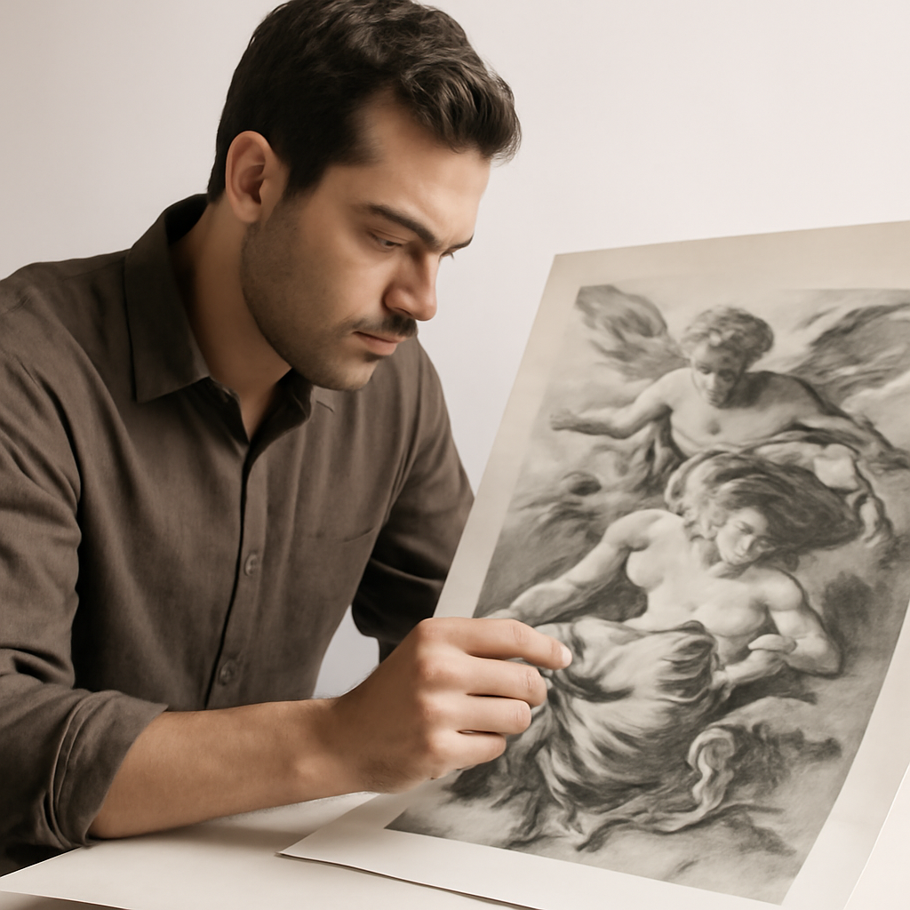 curso de Arte barroca desenho