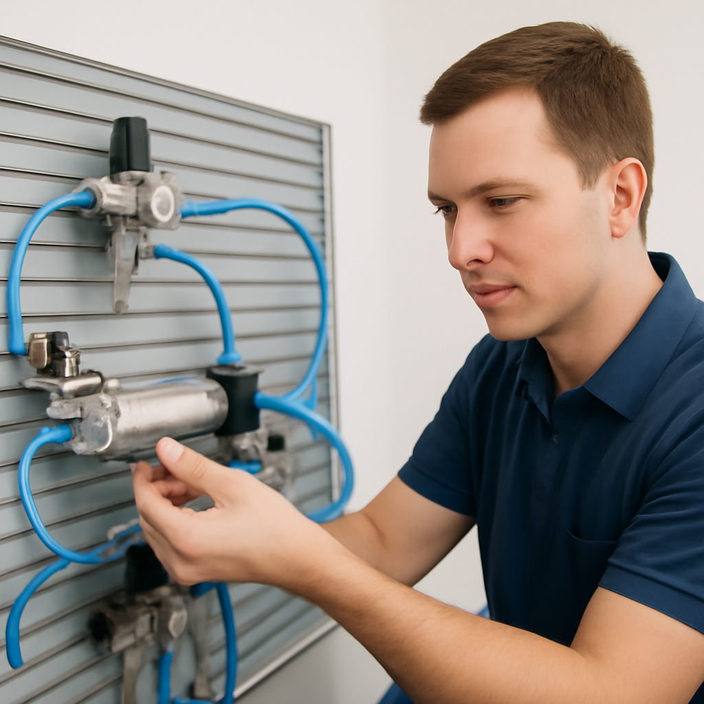 curso de Automação pneumática industrial