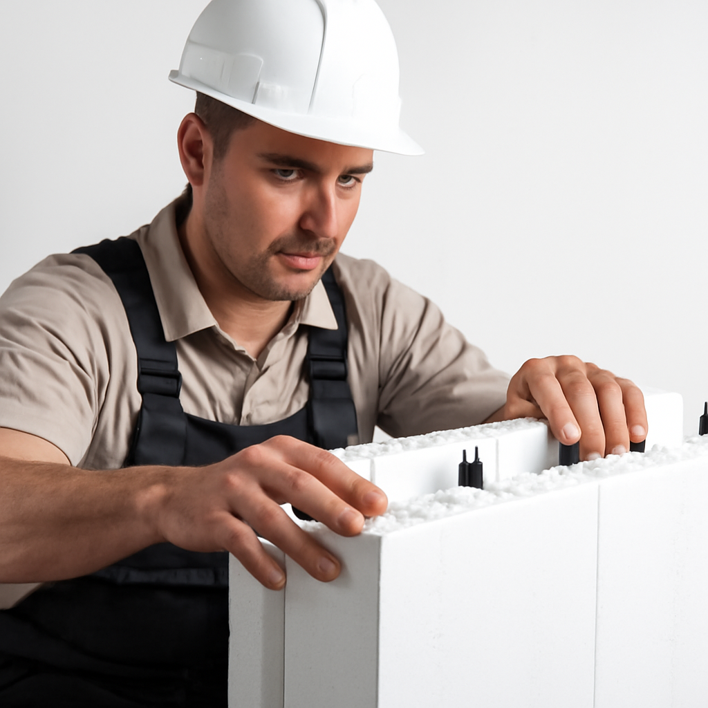 curso de Bloco de isopor icf