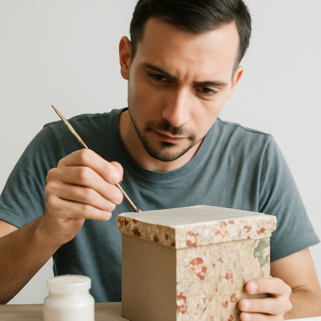 curso de Caixa de mdf decorada