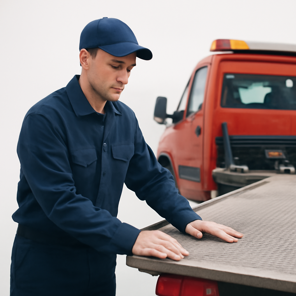 curso de Caminhão com prancha