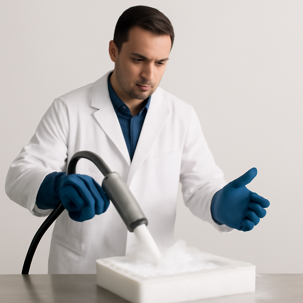 apostila de Como fabricar gelo seco