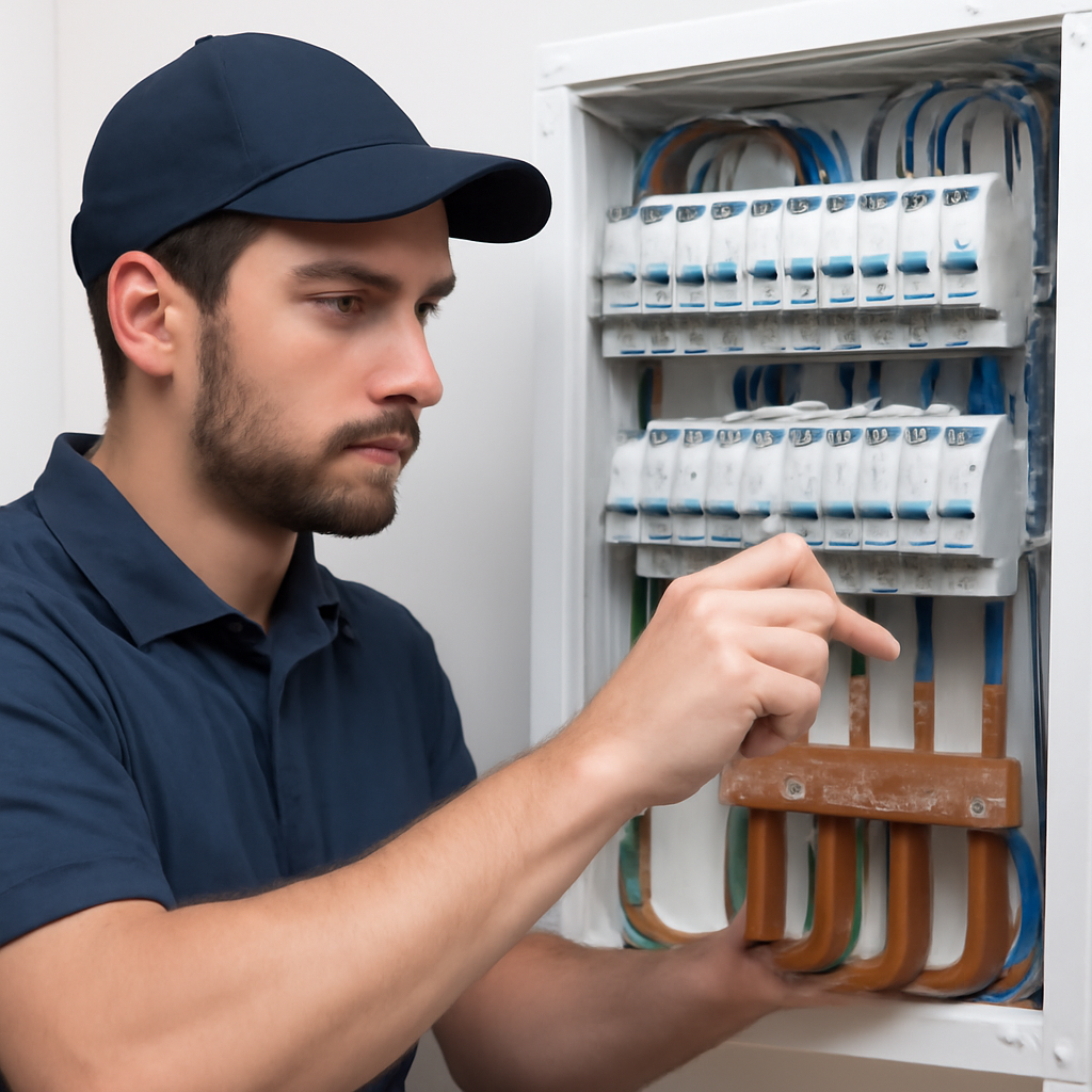 apostila de Como montar um quadro trifásico com barramento