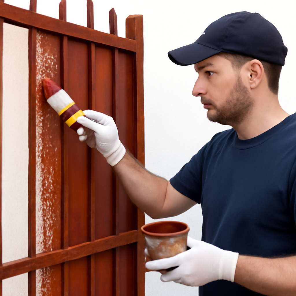 curso de Como pintar portão de ferro enferrujado