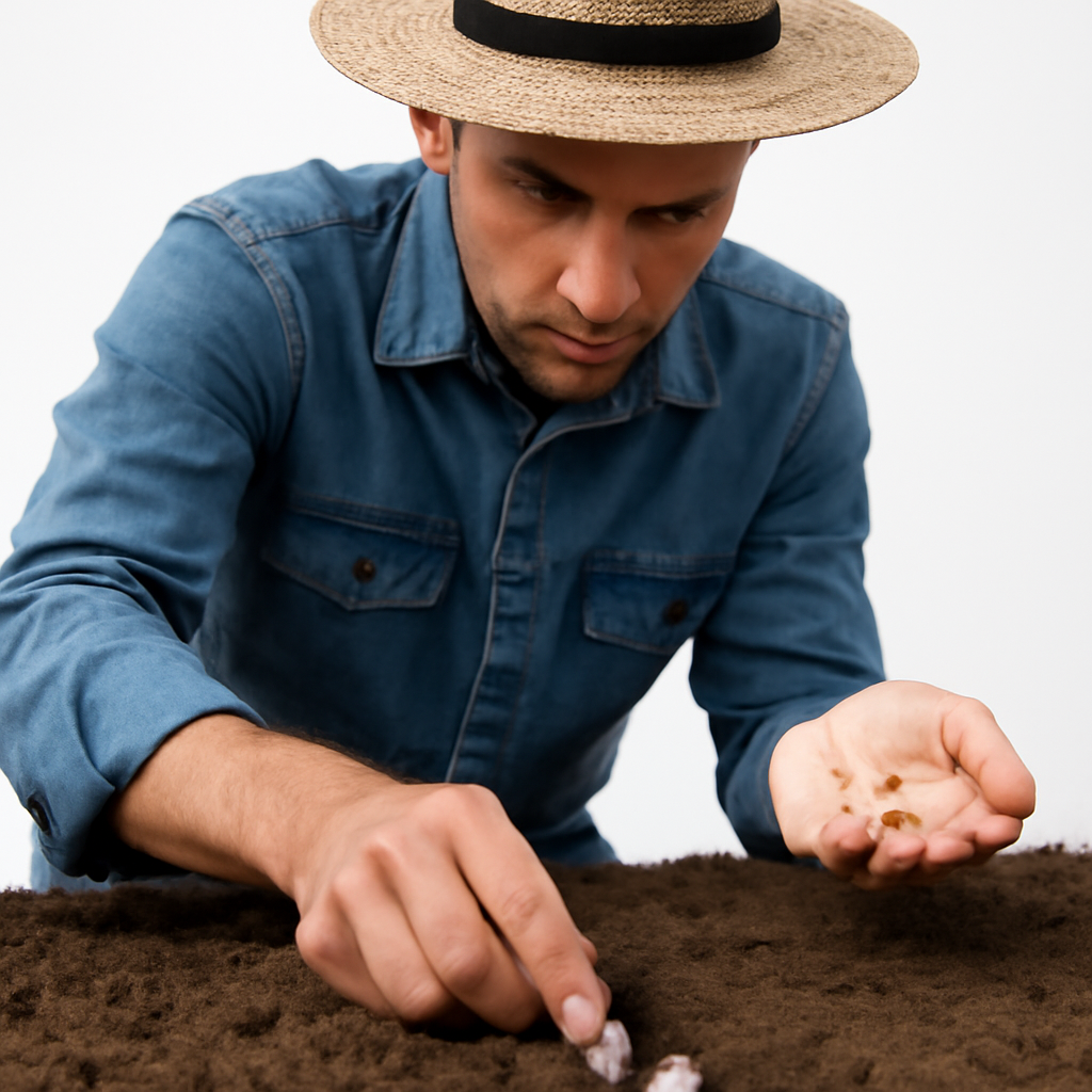 apostila de Como plantar amendoim na terra