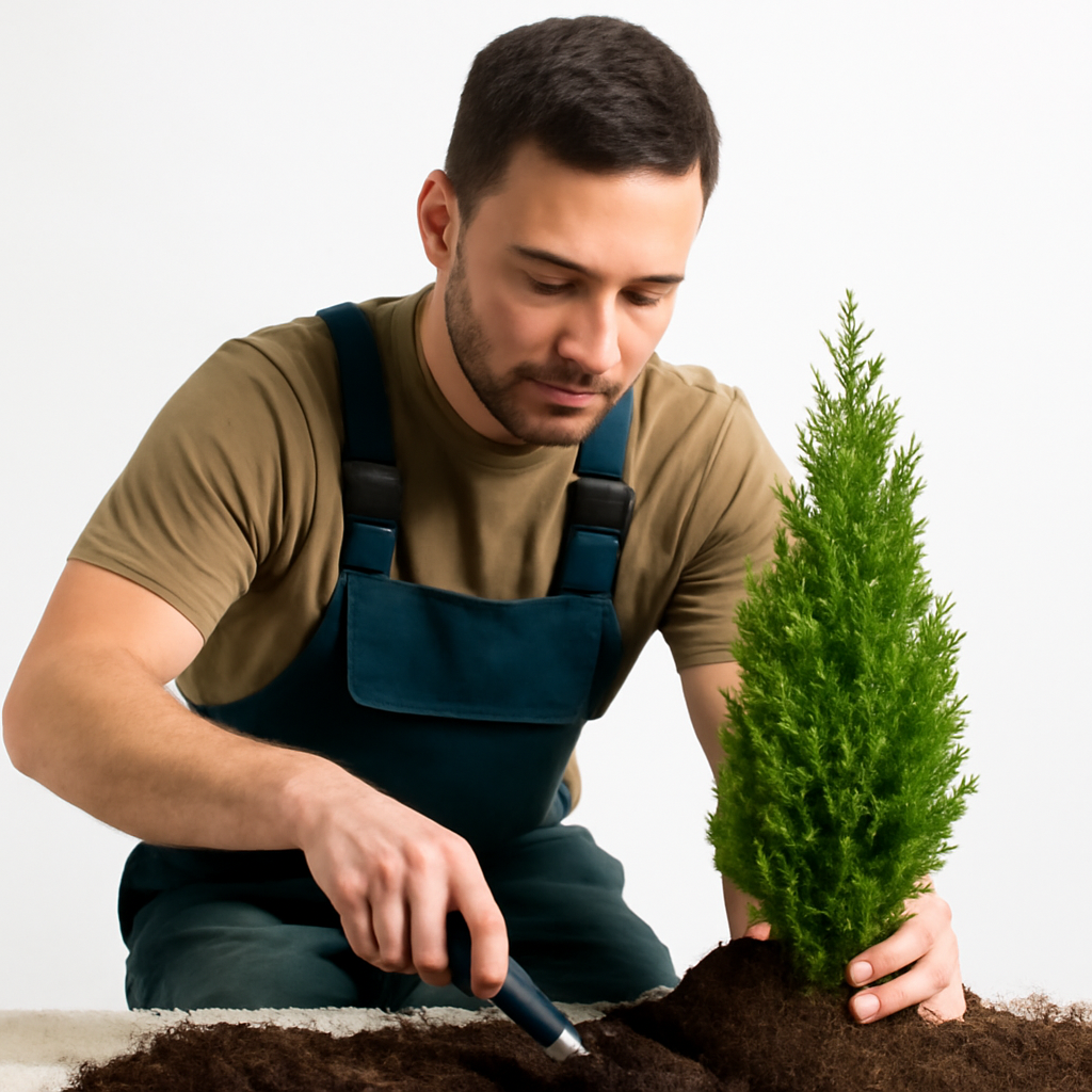 curso de Como plantar tuia