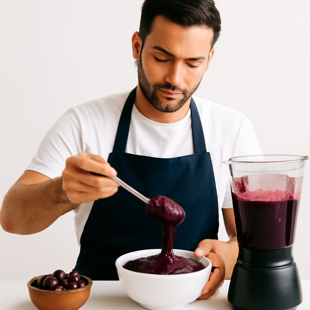 curso de Como preparar açai