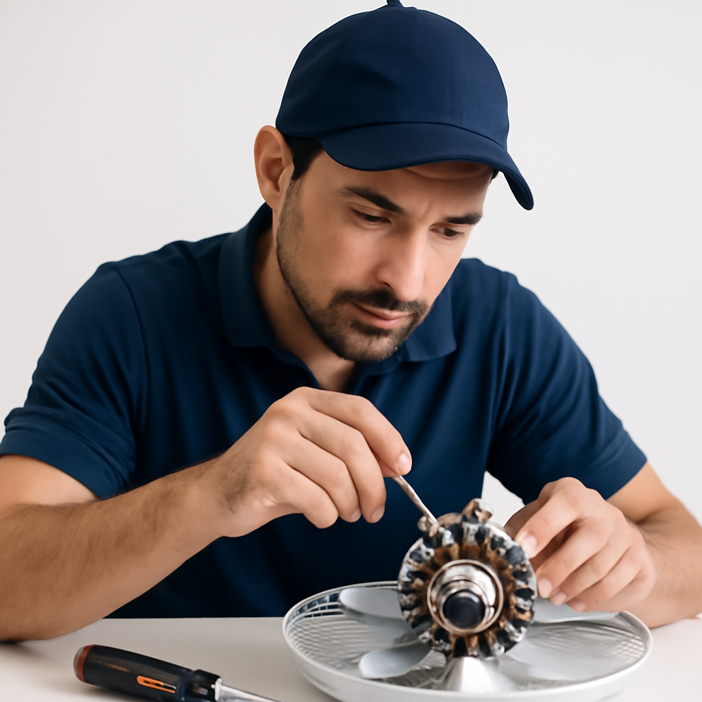 apostila de Como reformar motor de ventilador