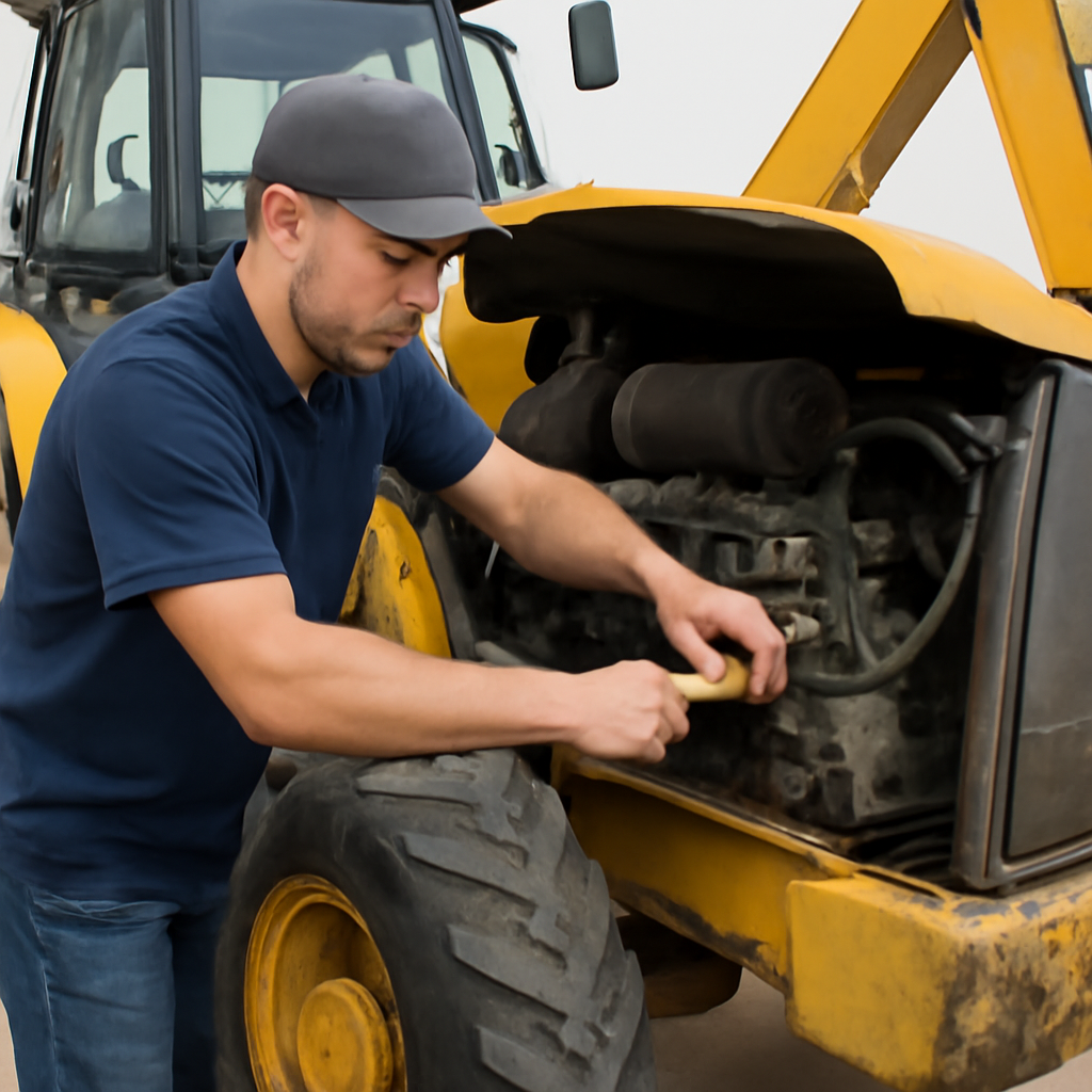 apostila de Como reformar retroescavadeira