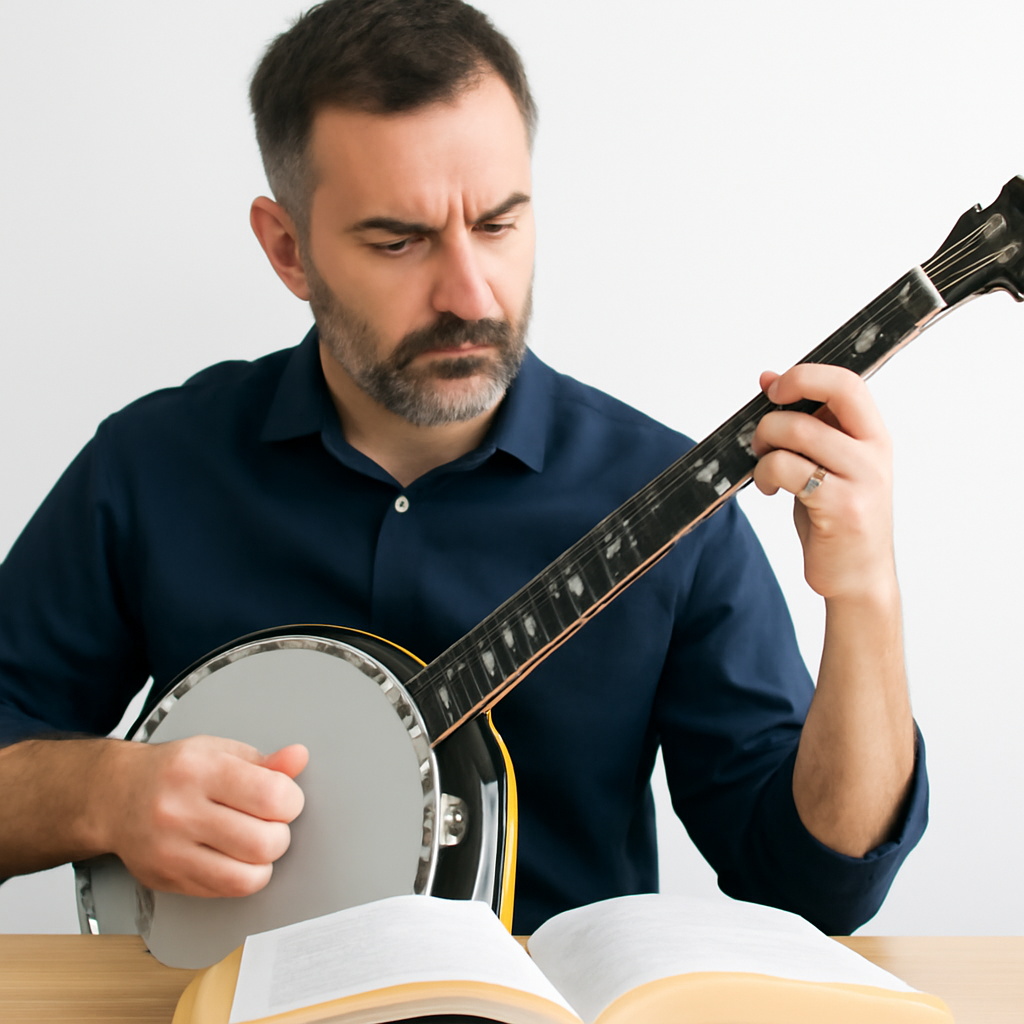 apostila de Como tocar banjo 4 cordas