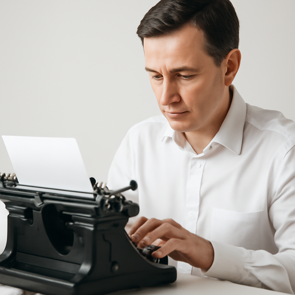 curso de Datilografia maquina de escrever