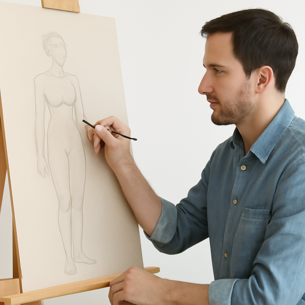 curso de Desenho humano
