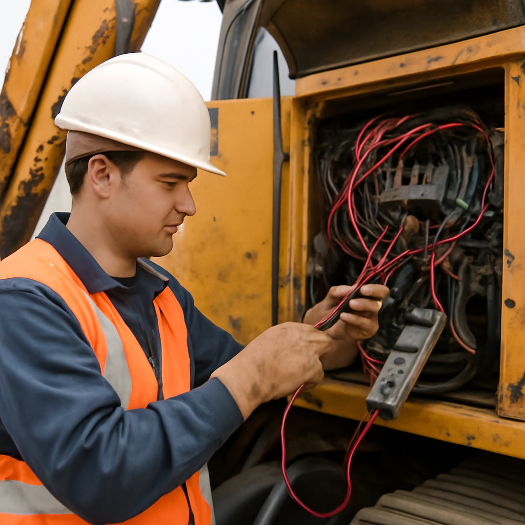 curso de Eletrica de maquinas pesadas