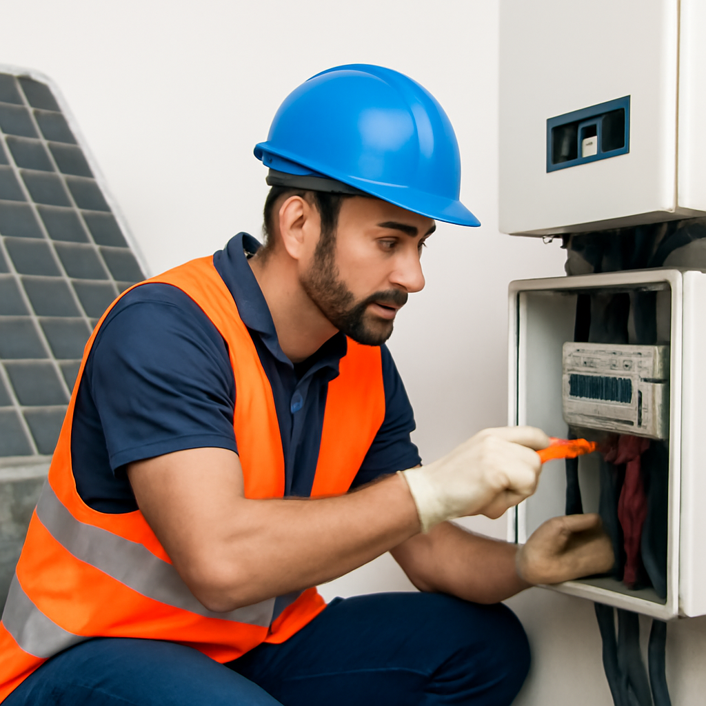 curso de Eletricista de sistemas de energias renováveis