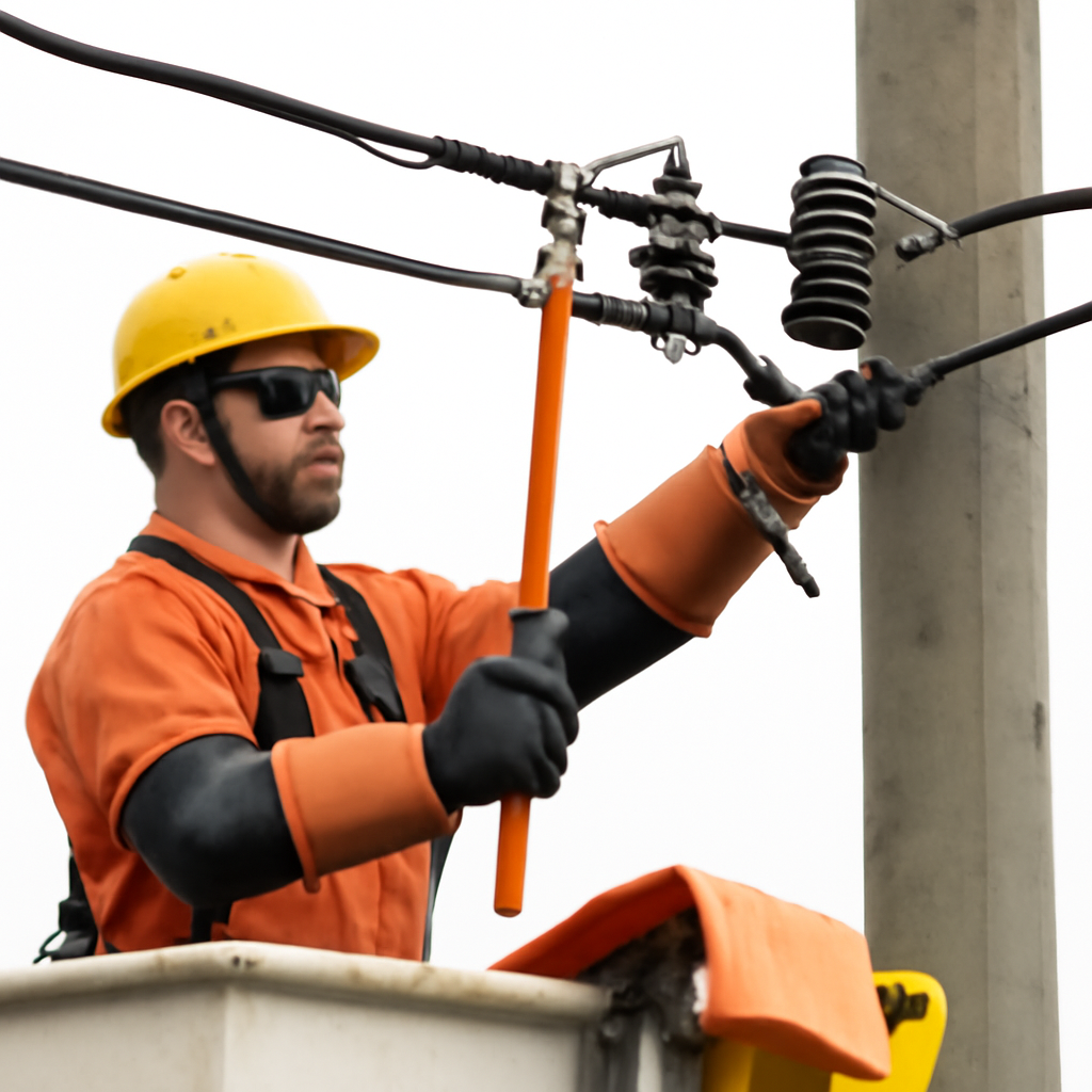 curso de Eletricista linha viva
