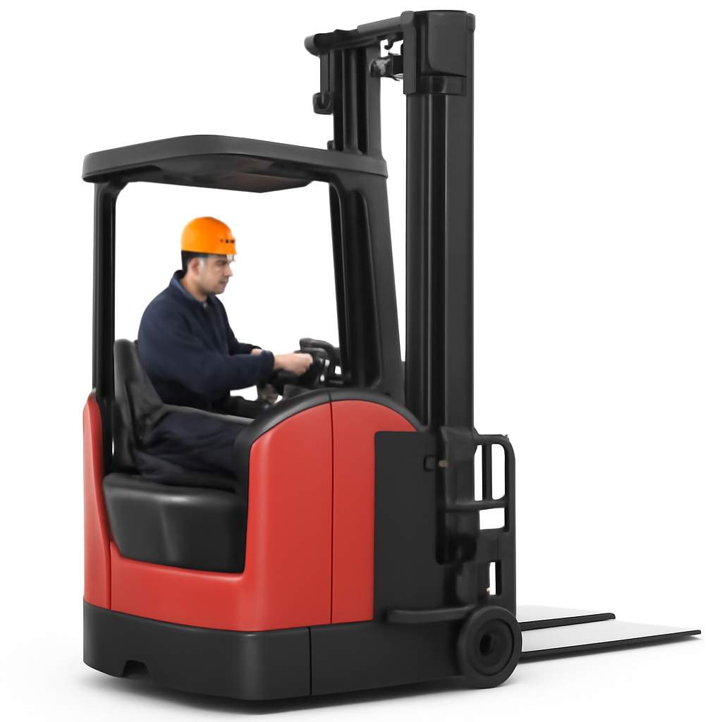 curso de Empilhadeira retrátil elétrica