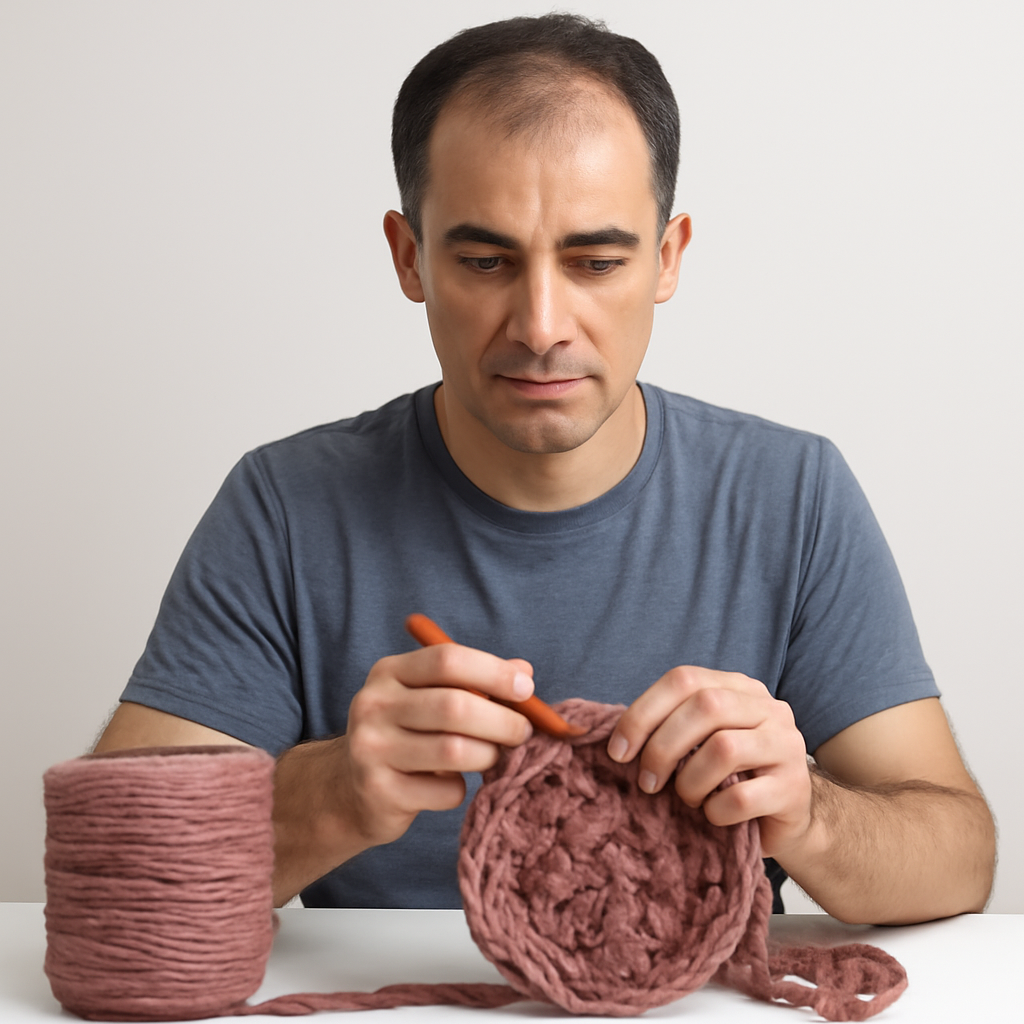 curso de Fio de malha para crochê