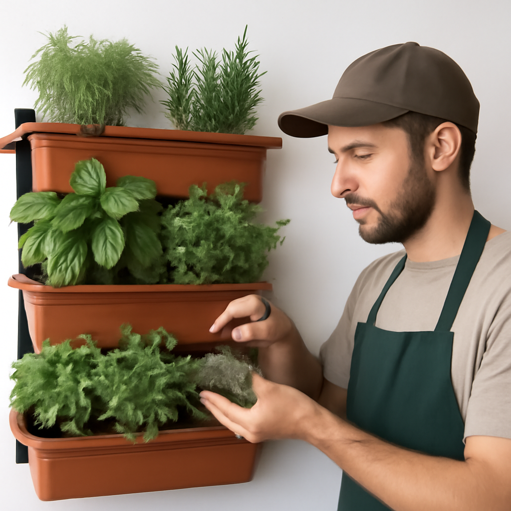 apostila de Horta na parede