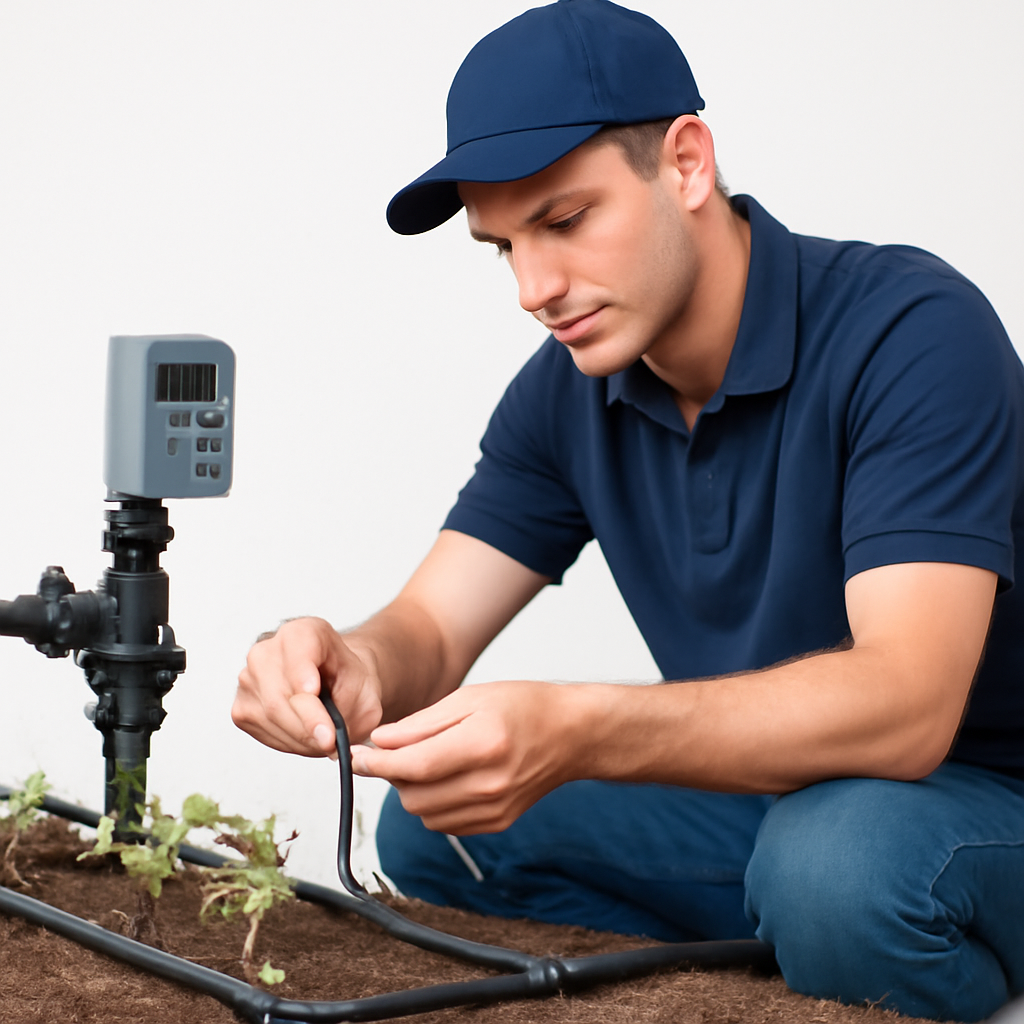 curso de Irrigação automatizada gotejamento