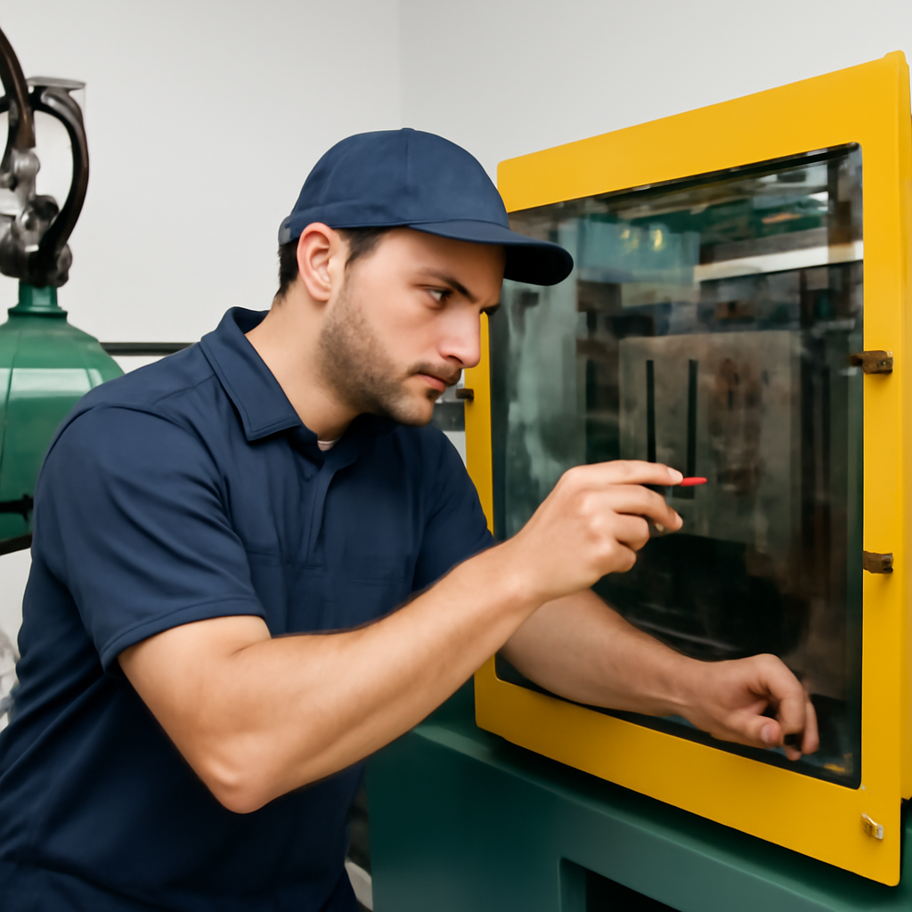 curso de Manutenção de injetoras de plástico