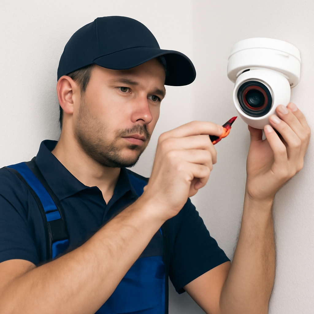 curso de Manutenção e instalação de cameras de segurança