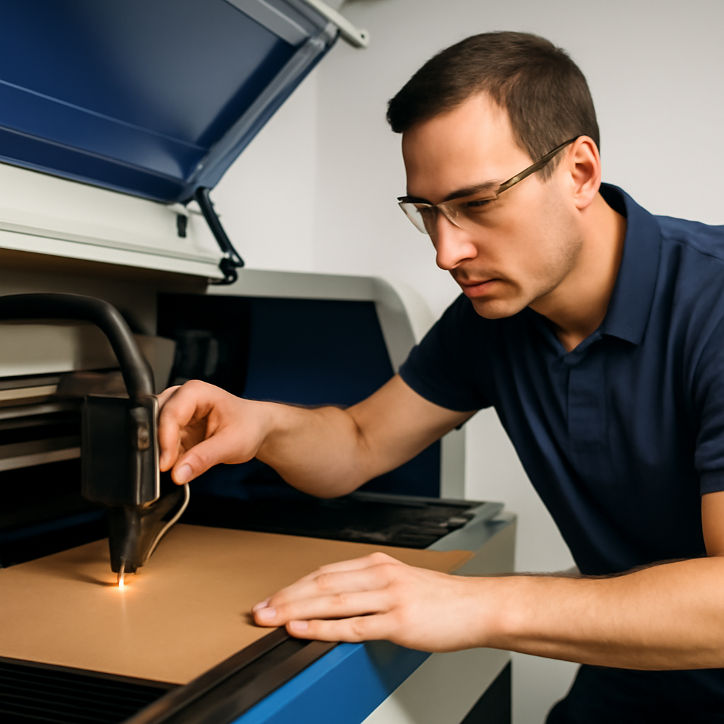 curso de Maquina corte de laser