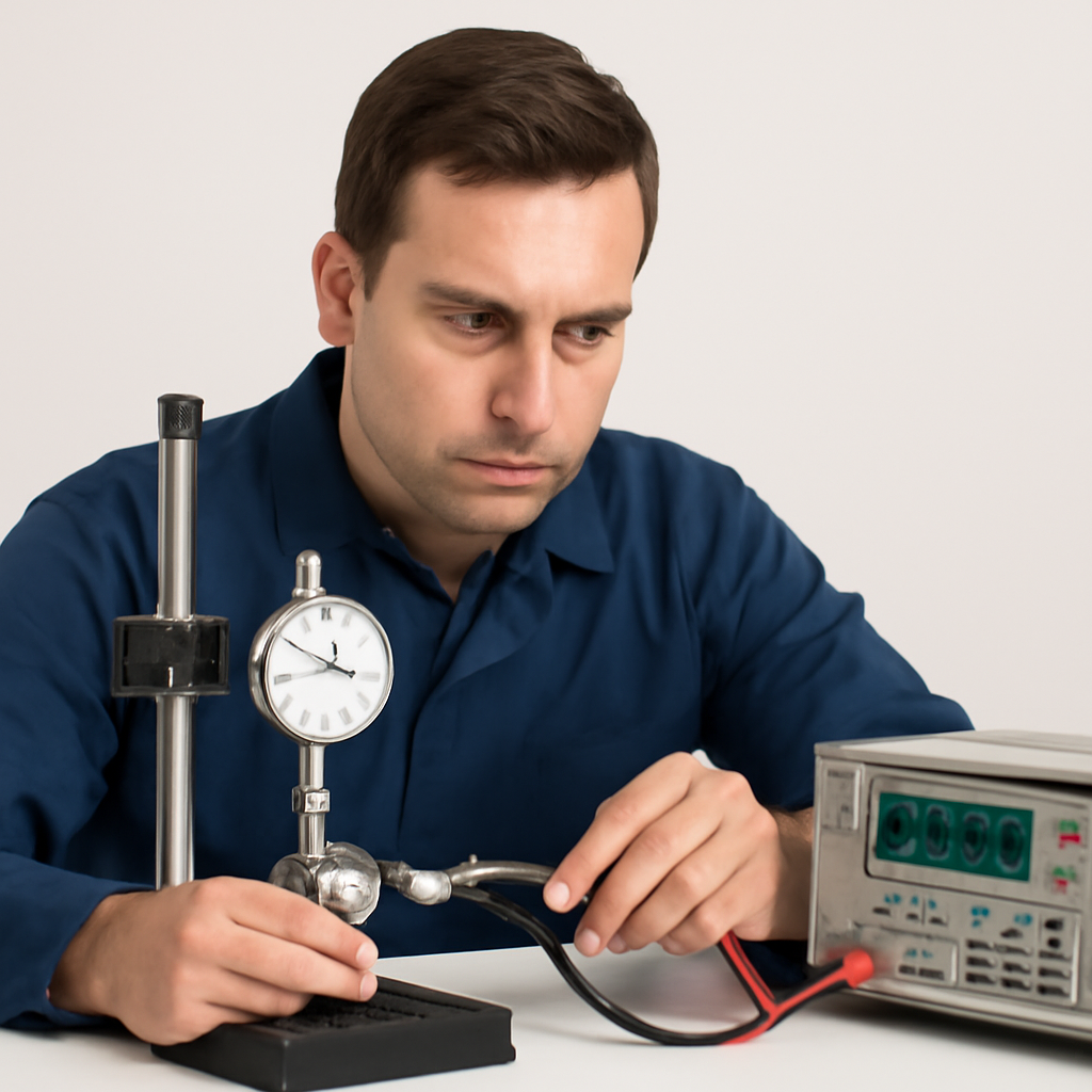 curso de Metrologia calibração de instrumentos