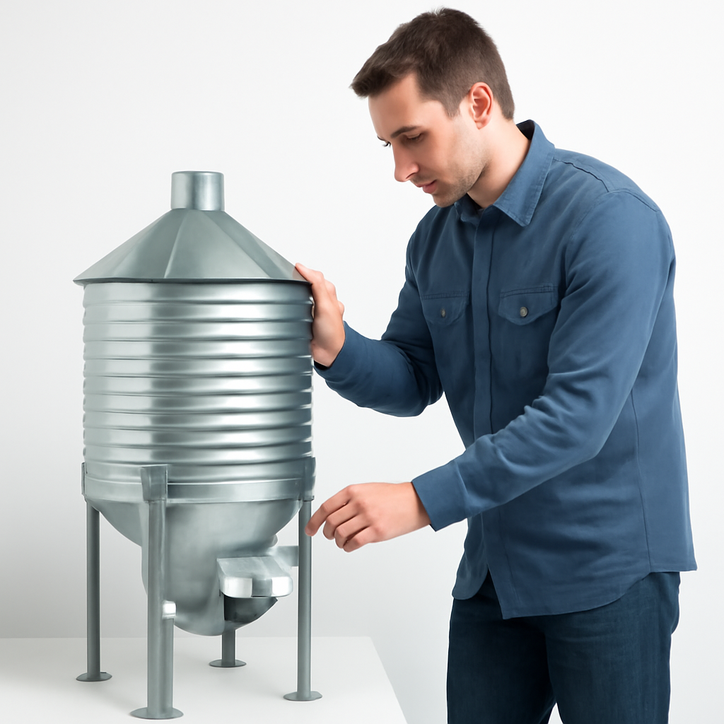 curso de Mini silo para grãos