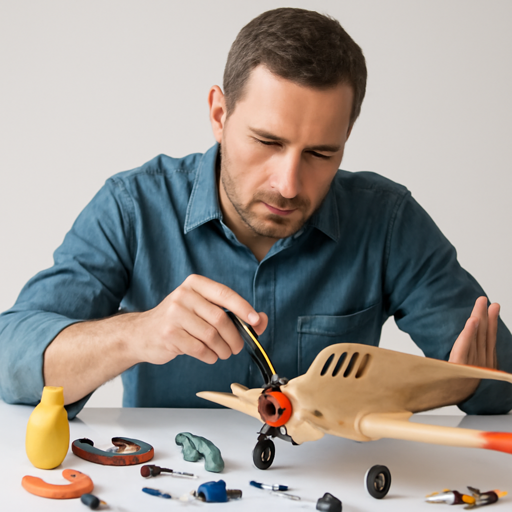 curso de Montagem de aeromodelismo