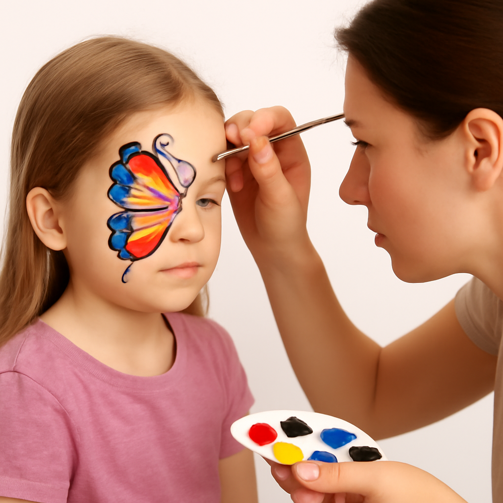 apostila de Pintura em rosto infantil