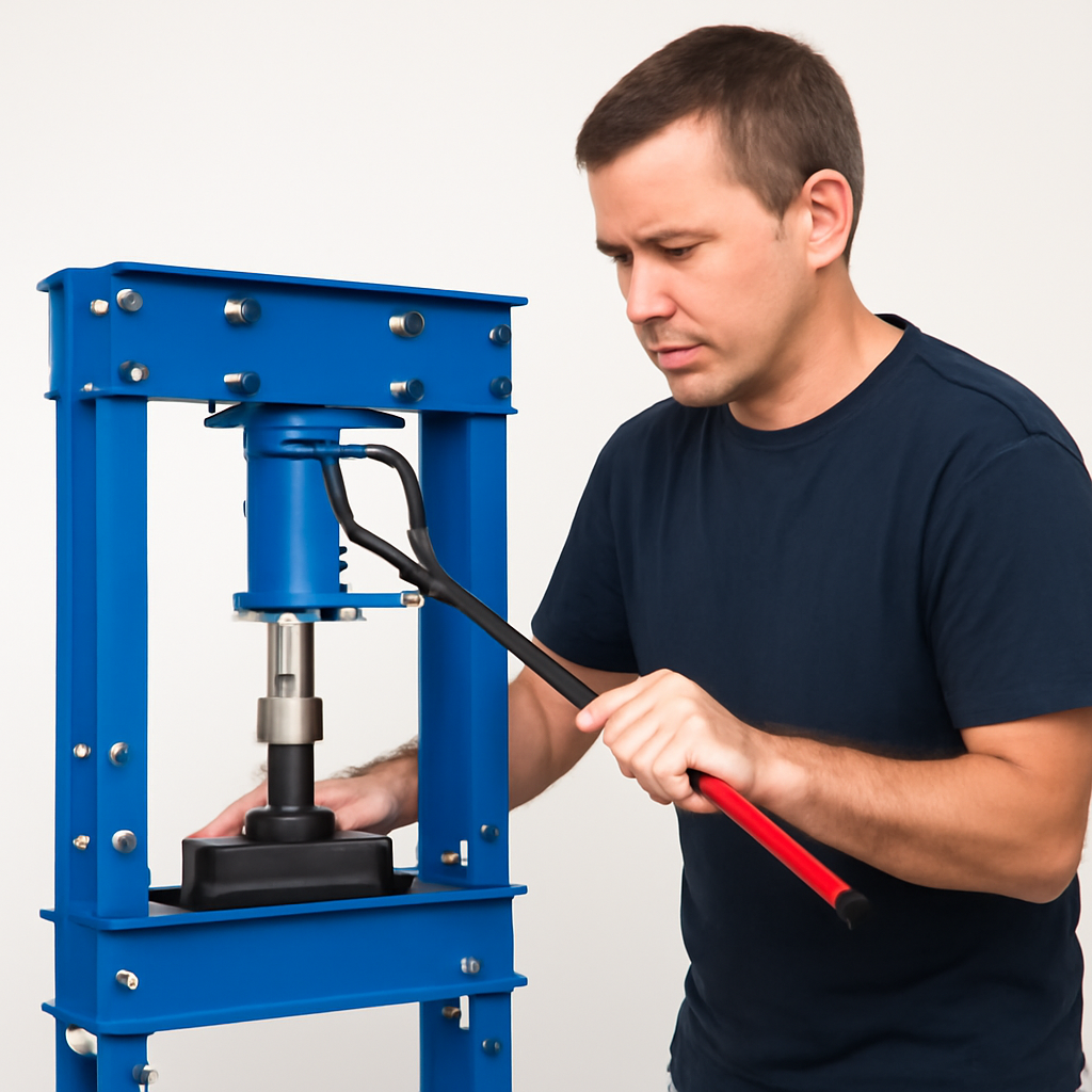 apostila de Prensa hidráulica manual