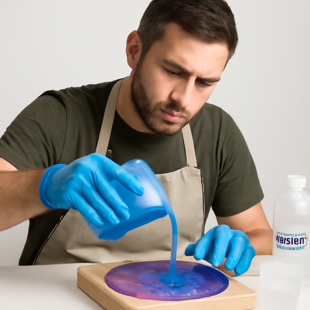 curso de Resina epóxi para artesanato