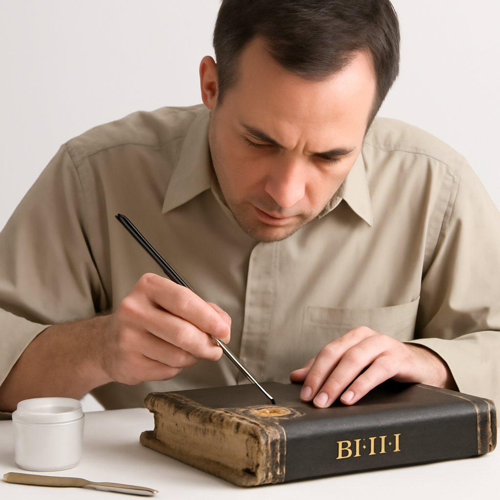 curso de Restauração de bíblia