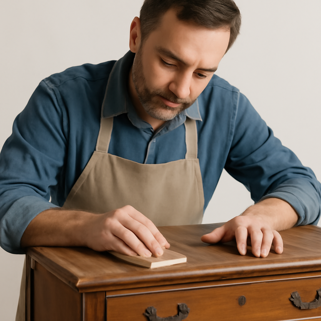 curso de Restauração de móveis antigos de madeira