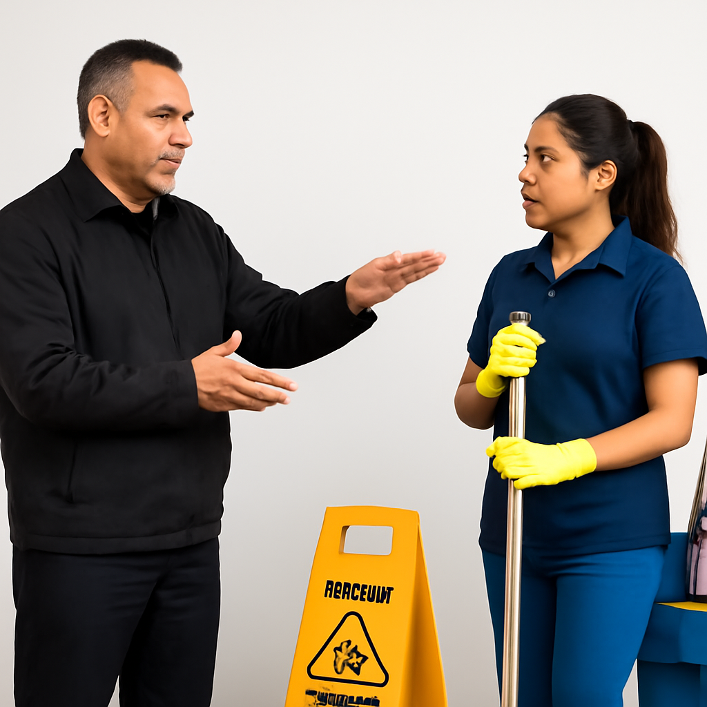curso de Supervisor de portaria e limpeza