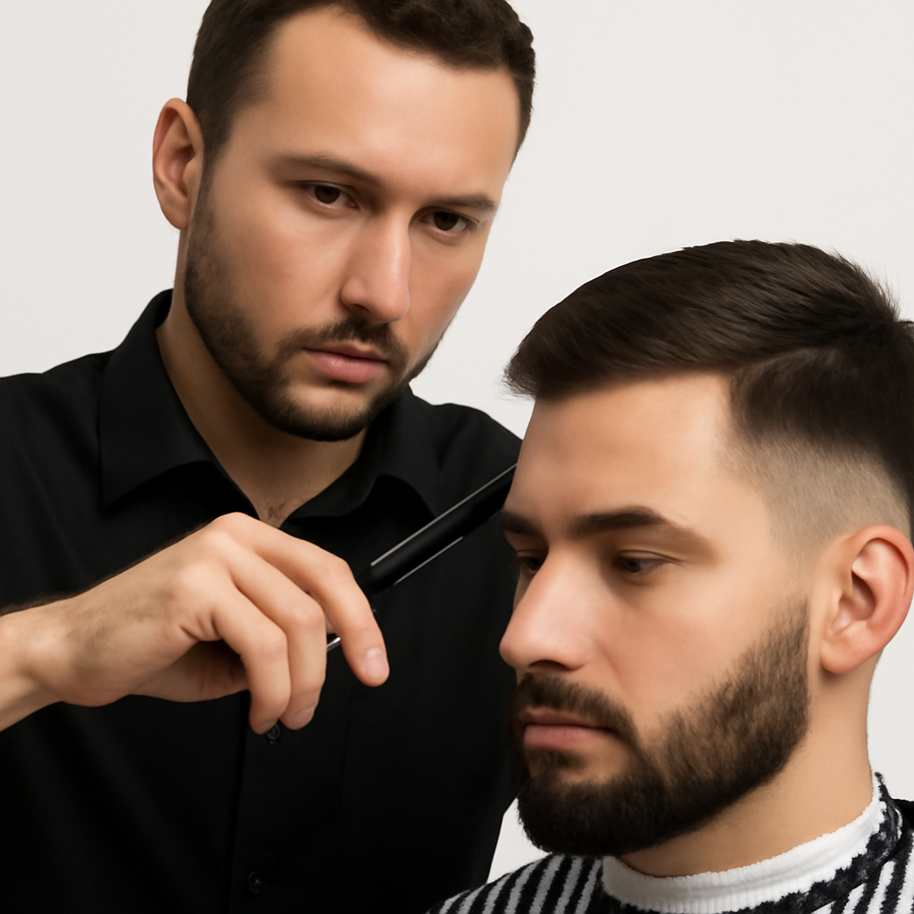 curso de Visagismo corte masculino