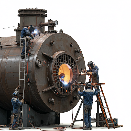 curso de Caldeiraria industrial