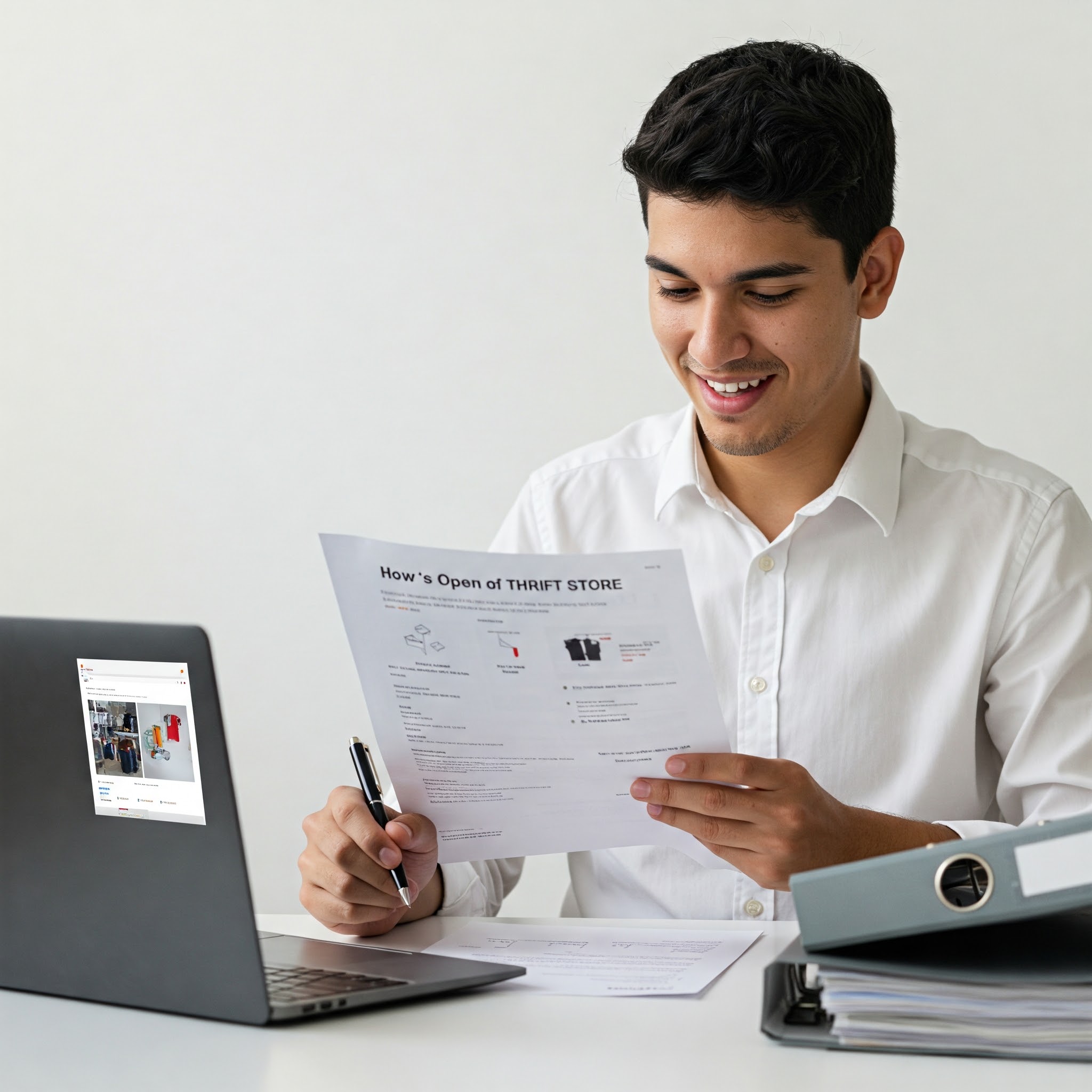 apostila de Como abrir um brechó