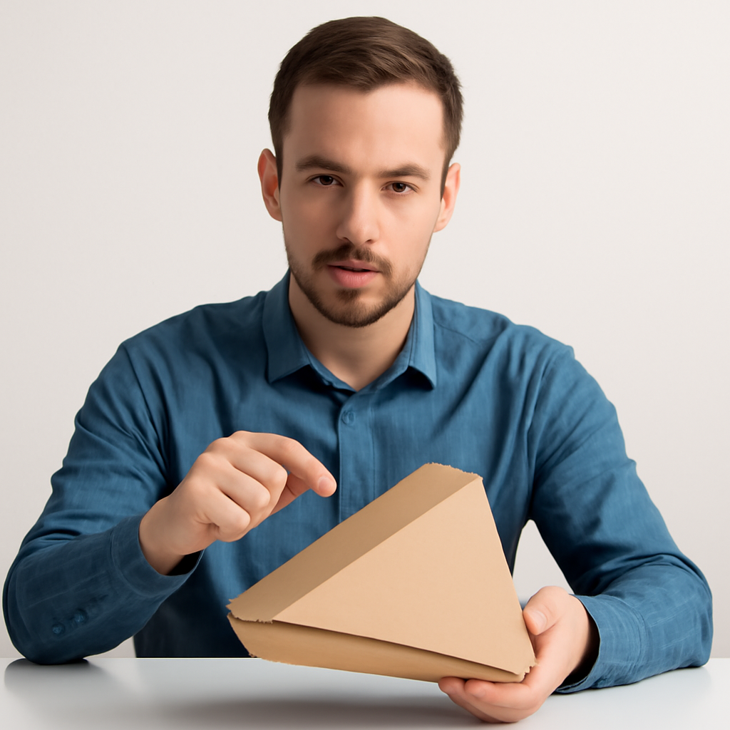 apostila de Embalagem para pizza frita