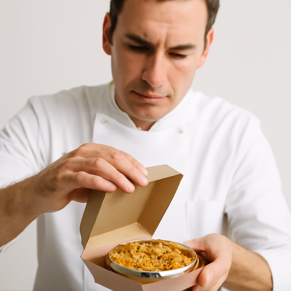 apostila de Embalagem para quiche individual