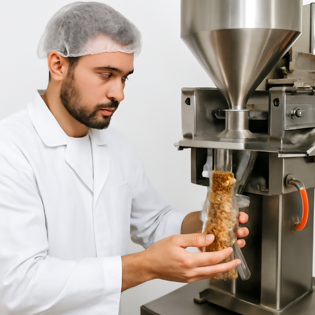 curso de Envasadora de temperos secos