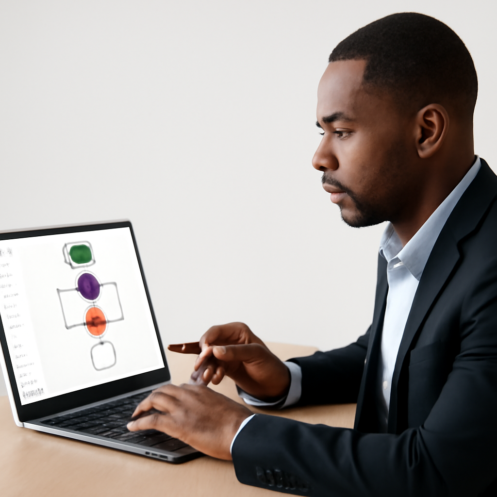 apostila de Ferramenta de fluxograma online