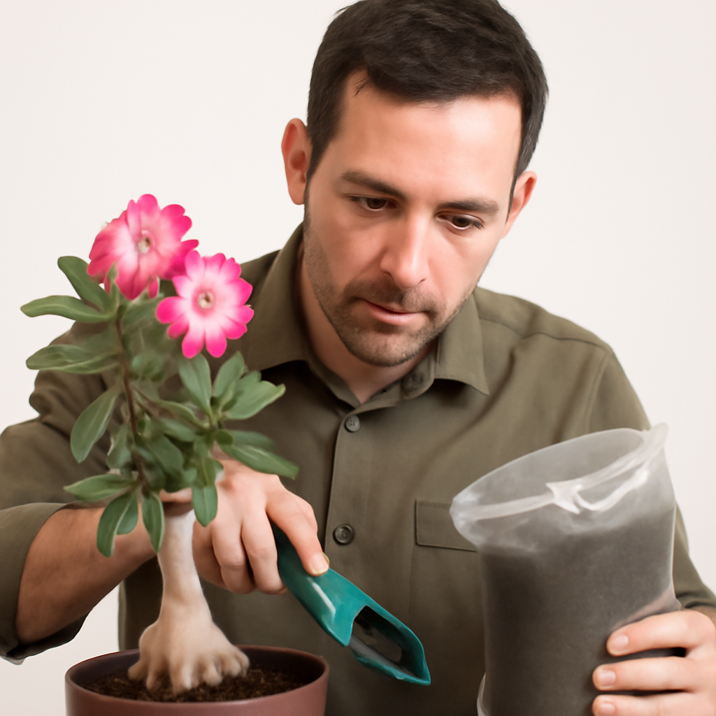 apostila de Melhor adubo para rosa do deserto