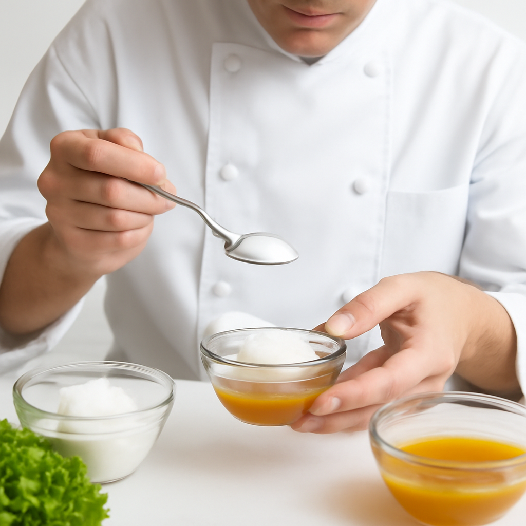 apostila de Molho agridoce para salada com açúcar