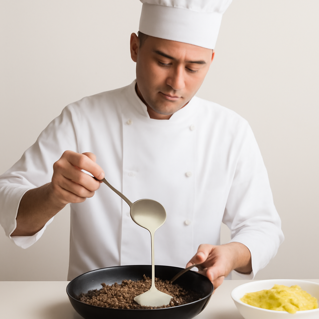 apostila de Molho branco com carne moída para macarrão