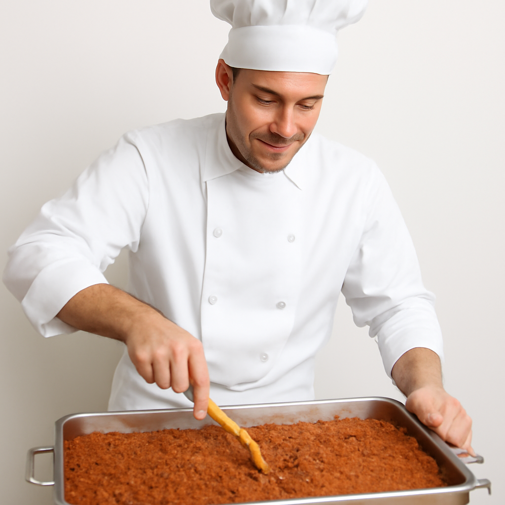curso de Molho de cachorro quente com carne moída para 50 pessoas